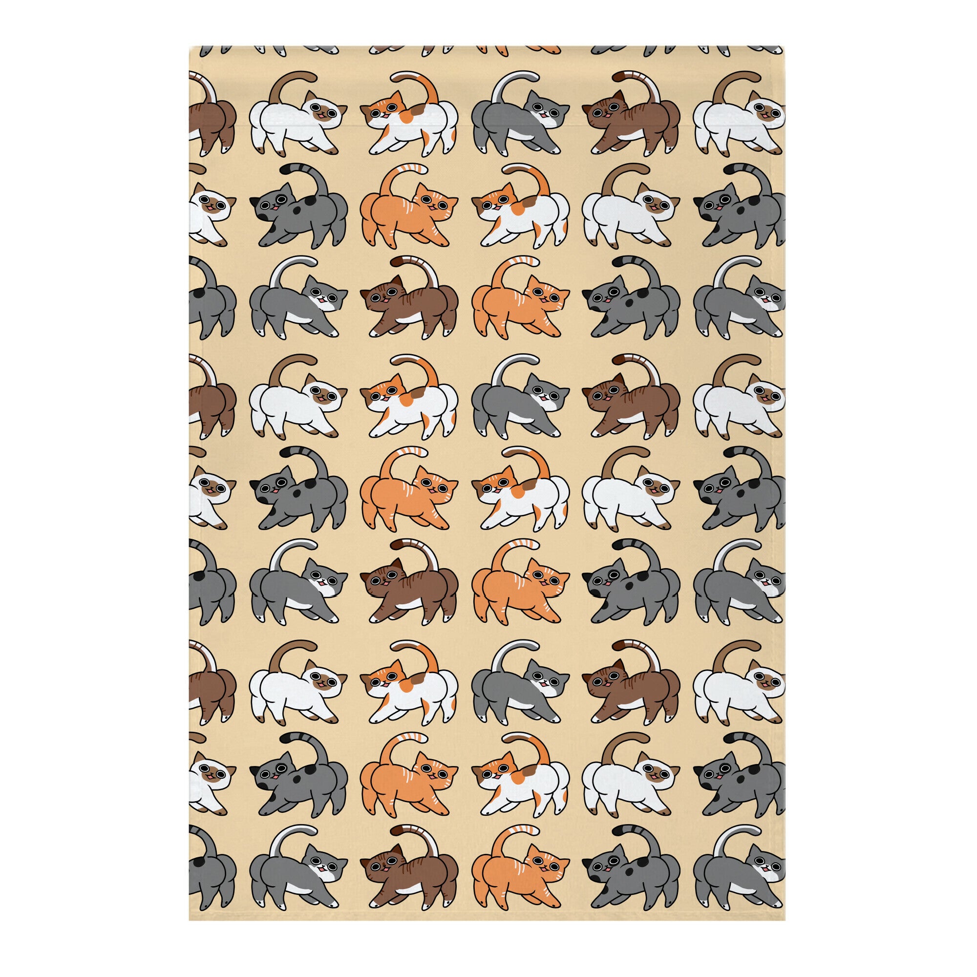 Cats With Buttcheeks Garden Flag